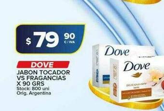 Carrefour Maxi Dove Jabon Tocador Vs Fragancias oferta
