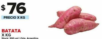 Carrefour Batata x kg oferta