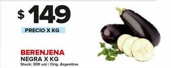 Carrefour Berenjena negra x kg oferta