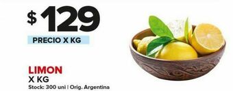 Carrefour Limón x kg oferta