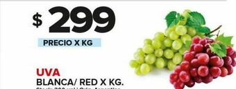 Carrefour Uva blanca/red kg oferta
