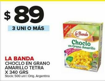 Carrefour Maxi Choclo en grano amarillo la banda 340g oferta