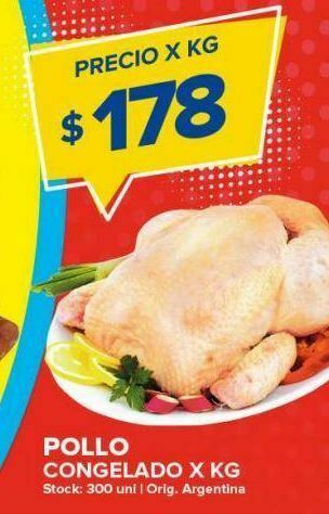 Carrefour Maxi Pollo congelado kg oferta