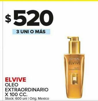 Carrefour Maxi Óleo extraordinario elvive 100cc oferta
