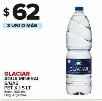Carrefour Maxi Agua mineral glaciar 1,5l oferta