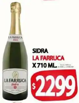 Supermercados Caracol La farruca sidra oferta
