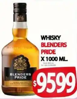 Supermercados Caracol Blenders Pride whisky oferta