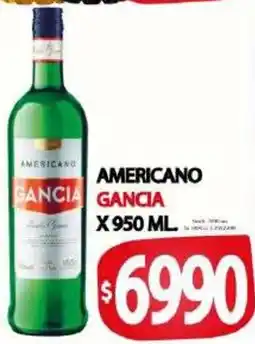 Supermercados Caracol Gancia americano oferta