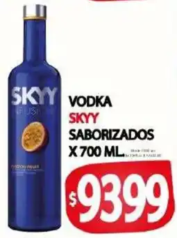 Supermercados Caracol Skyy vodka saborizados oferta