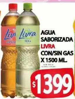 Supermercados Caracol Livra agua saborizada pera oferta