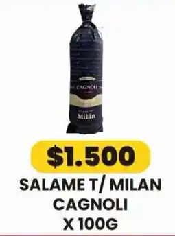 Autoservicio Capo Cagnoli salame t/ milan oferta