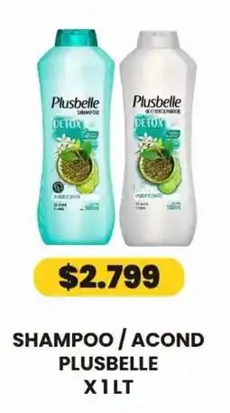 Autoservicio Capo Plusbelle shampoo / acond oferta