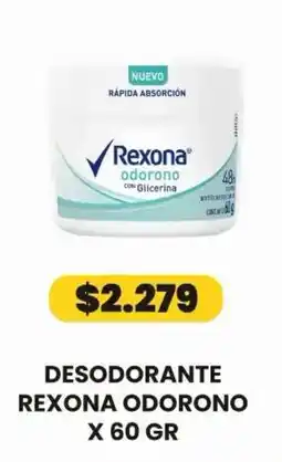 Autoservicio Capo Rexona desodorante odorono oferta