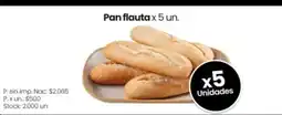 Changomas Pan flauta oferta