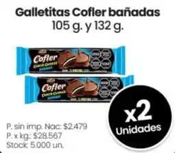 Changomas Cofler galletitas bañadas oferta