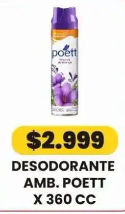 Autoservicio Capo Poett desodorante amb oferta