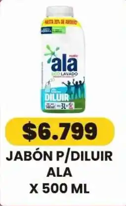 Autoservicio Capo Ala jabón p/diluir oferta