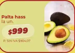 Supermercados Vea Palta hass oferta