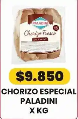 Autoservicio Capo Paladini chorizo especial oferta