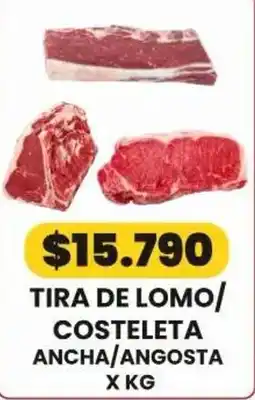 Autoservicio Capo Tira de lomo/costeleta ancha/angosta oferta
