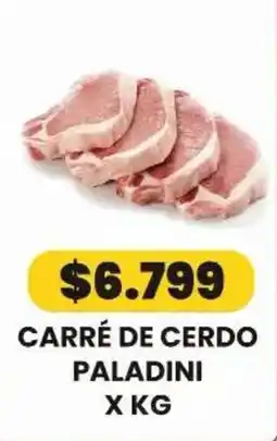 Autoservicio Capo Paladini carré de cerdo oferta