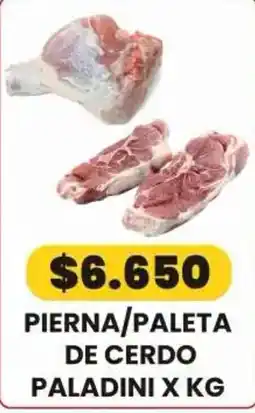 Autoservicio Capo Paladini pierna/paleta de cerdo oferta