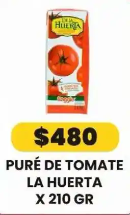 Autoservicio Capo La huerta puré de tomate oferta