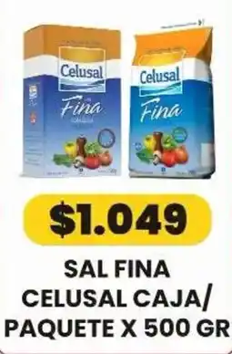 Autoservicio Capo Celusal sal fina oferta