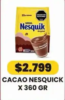 Autoservicio Capo Nesquik cacao oferta