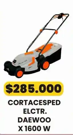 Autoservicio Capo Daewoo cortacesped elctr. oferta