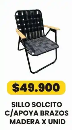 Autoservicio Capo Sillo solcito c/apoya brazos madera oferta