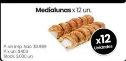 Changomas Medialunas oferta