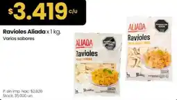 Changomas Aliada ravioles oferta