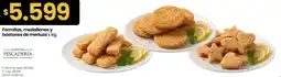 Changomas Nuestra pescadería formitas medallones y bastones de merluza oferta
