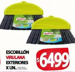 Supermercados Caracol Virulana escobillón exteriores oferta