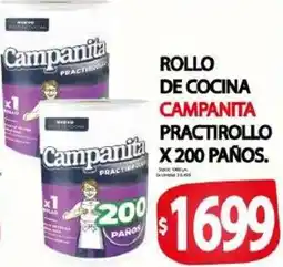 Supermercados Caracol Campanita rollo de cocina practirrollo oferta