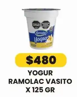 Autoservicio Capo Ramolac yogur oferta