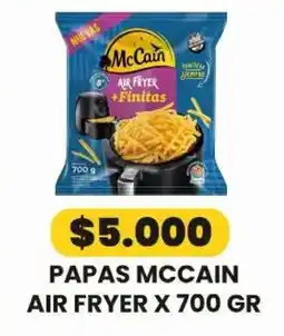 Autoservicio Capo McCain papas air fryer + finitas oferta