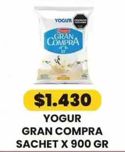 Autoservicio Capo Yogur gran compra oferta