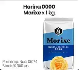 Changomas Morixe harina 0000 oferta