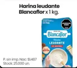 Changomas Blancaflor harina leudante oferta