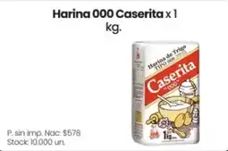 Changomas Caserita harina 000 oferta