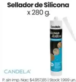 Changomas Candela sellador de silicona oferta