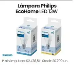 Changomas Philips lampara ecohome led 13w oferta