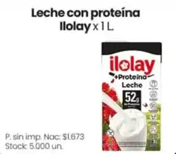 Changomas Ilolay leche con proteína oferta