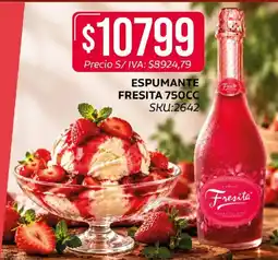 Supermercados Yaguar Fresita espumante oferta