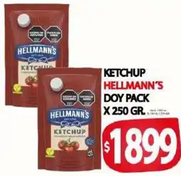 Supermercados Caracol Hellmann's ketchup oferta