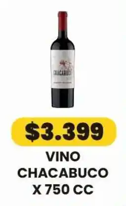 Autoservicio Capo Chacabuco vino oferta