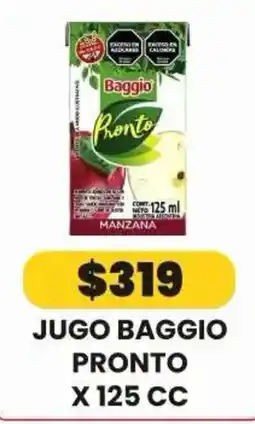 Autoservicio Capo Baggio jugo pronto manzana oferta