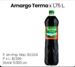 Changomas Terma amargo oferta